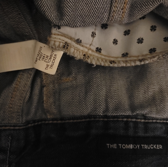 Lucky Brand The Tomboy Jean Jacket Dark Wash Vintage Denim NWOT *sz XS* - Picture 11 of 16
